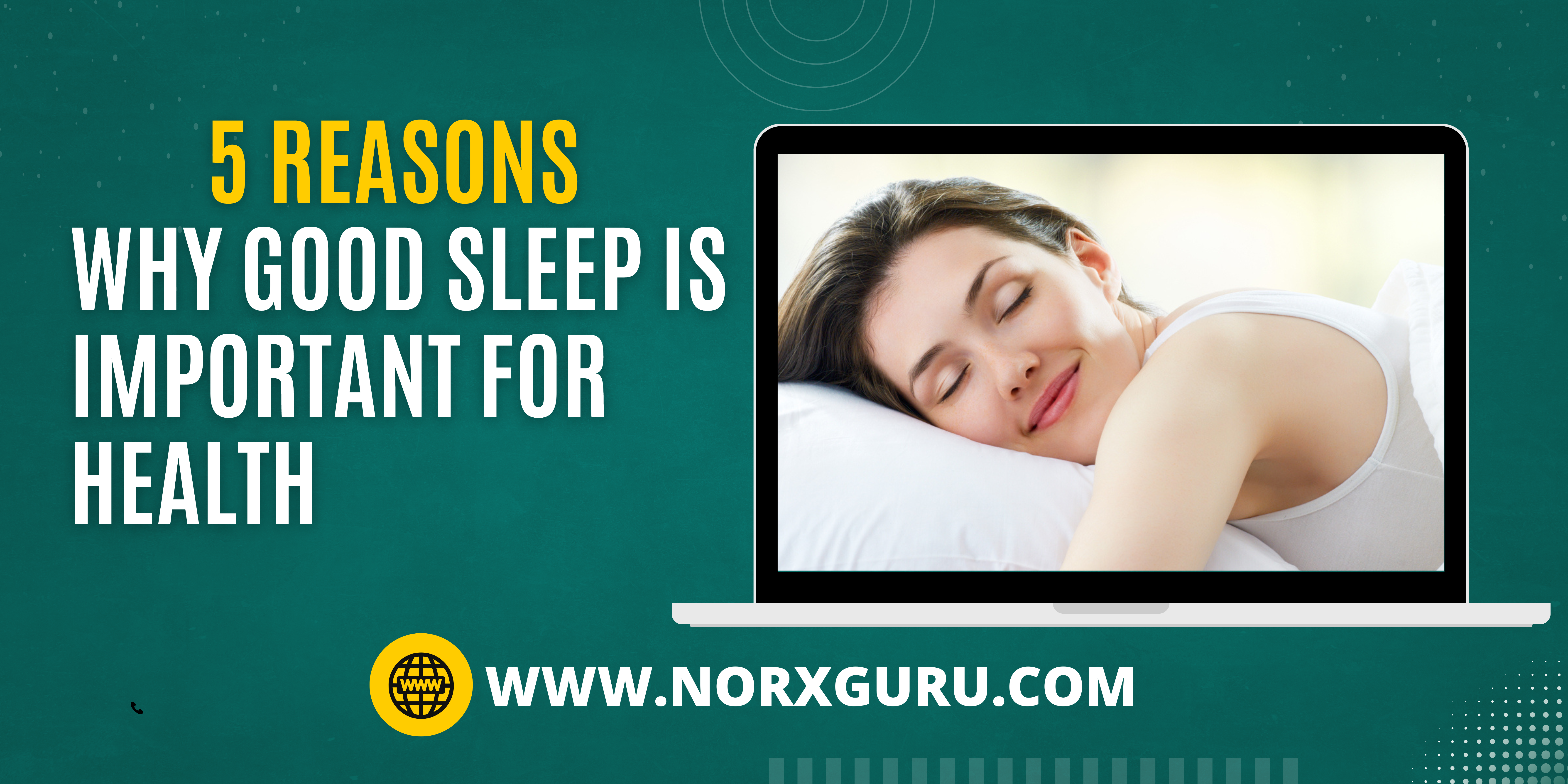 5 REASONS WHY GOOD SLEEP IS IMPORTANT FOR HEALTH