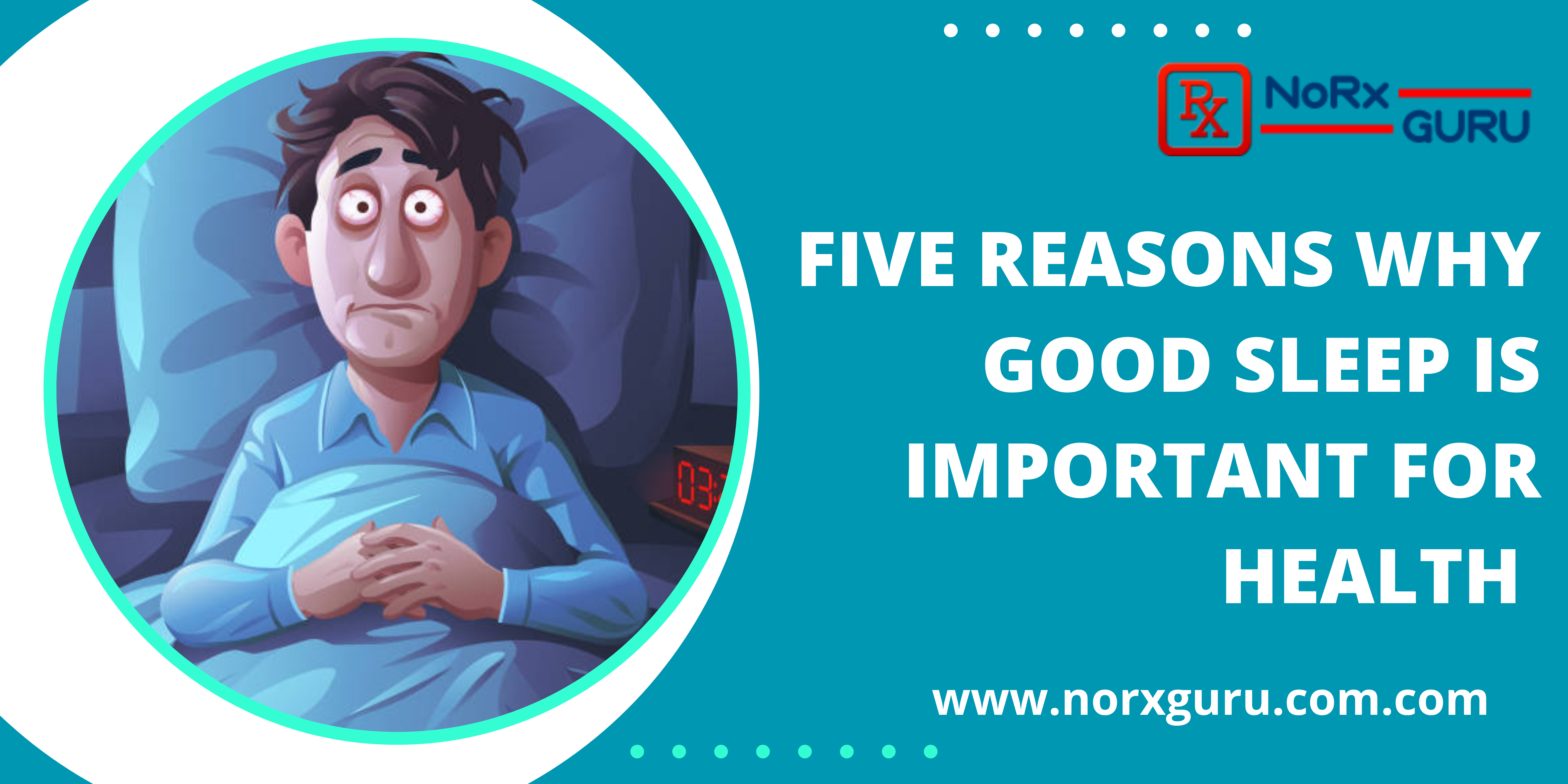 Five Reasons Why Good Sleep is Important For Health